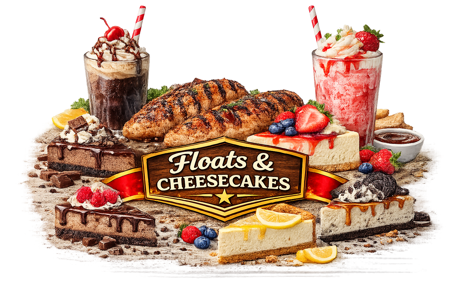 Floats and Cheesecakes