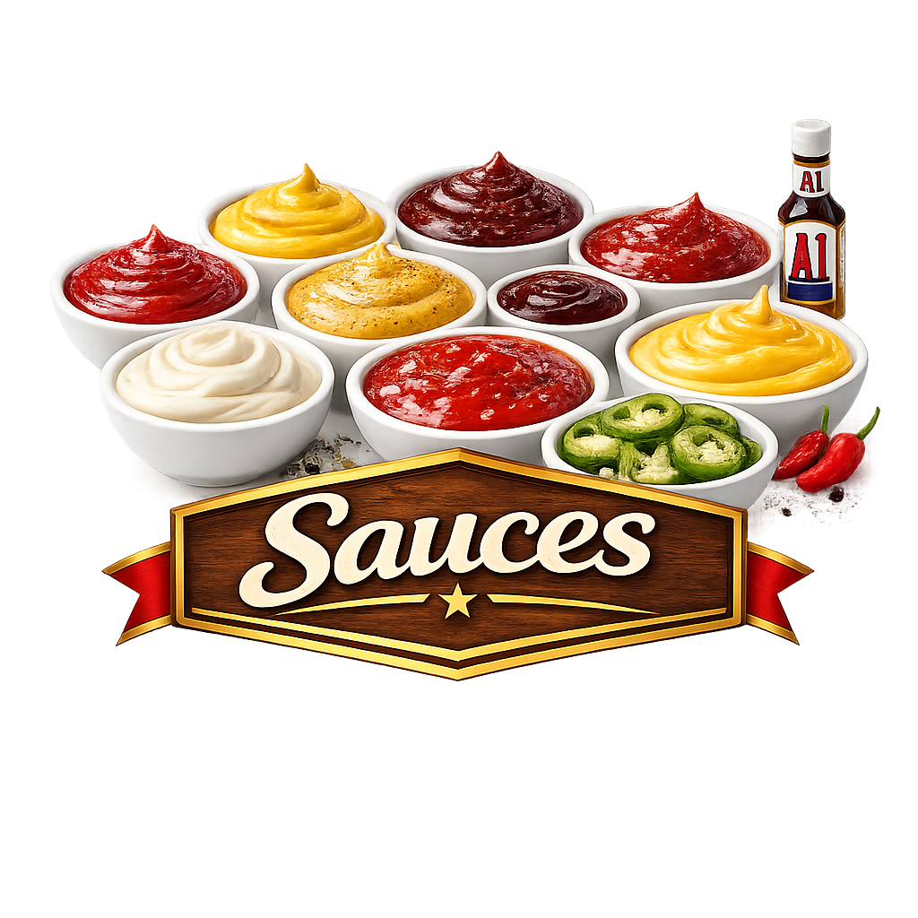 Hamburgers Sauces