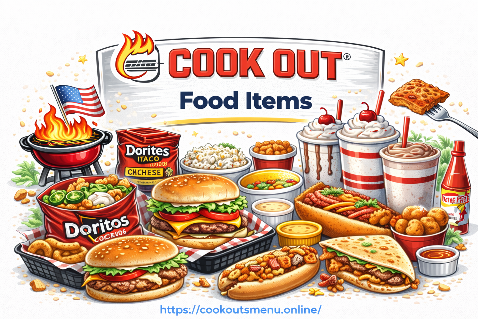 Cookout Food Items