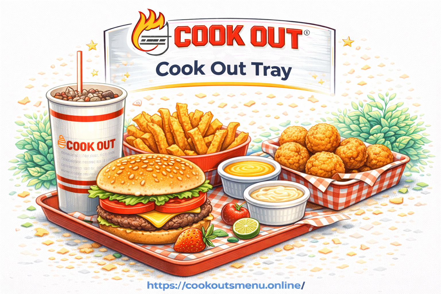 Cook Out Tray Price and Menu