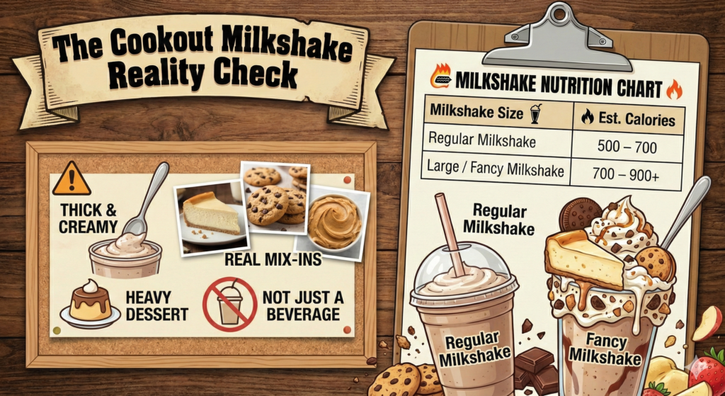 The Cookout Milkshake Reality Check