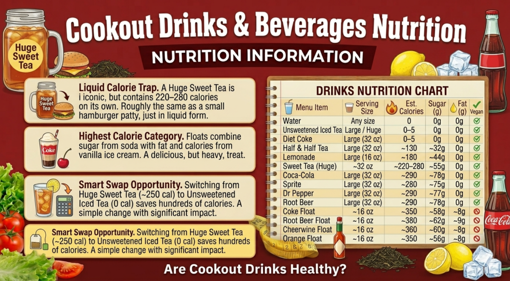 Cookout Drinks Beverages Nutrition