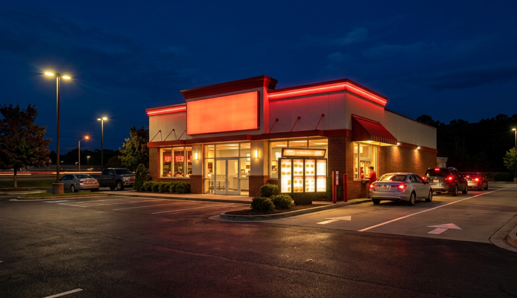 Cook Out Augusta Georgia drive-thru open late night until 3 AM to 4 AM on Washington Road Gordon Highway and Wrightsboro Road