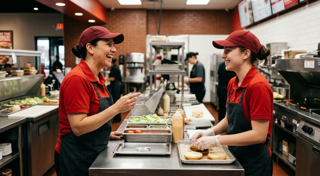 Cook Out careers guide showing crew member, cashier, and management job opportunities, pay rates, and how to apply for a job at Cook Out in 2026