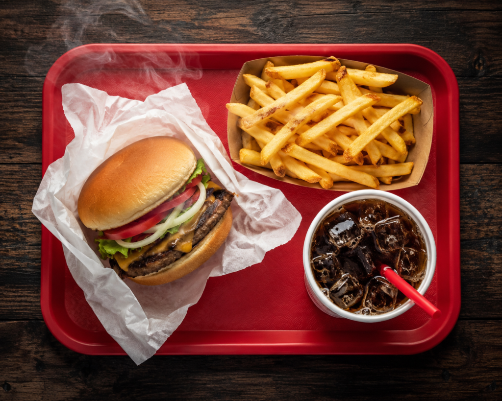 Cook Out tray meal available during late night hours